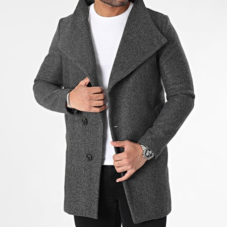 Manteau gris online chiné