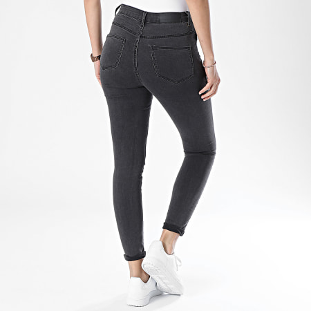 Noisy May - Jean Skinny Femme Callie Gris Anthracite