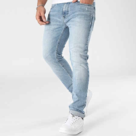 Tommy Jeans - Austin 8144 Jeans slim in denim blu