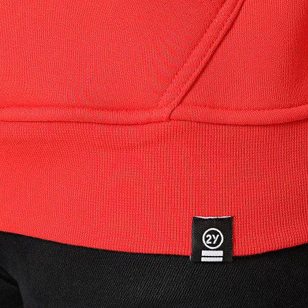 2Y Premium - Sudadera roja con capucha