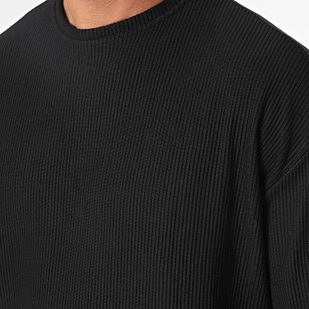 Frilivin - Conjunto de jersey y pantalón negro