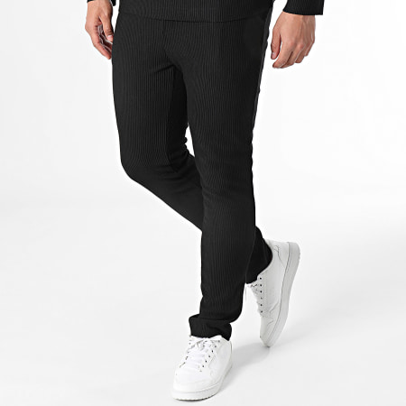 Frilivin - Set maglia e pantaloni neri
