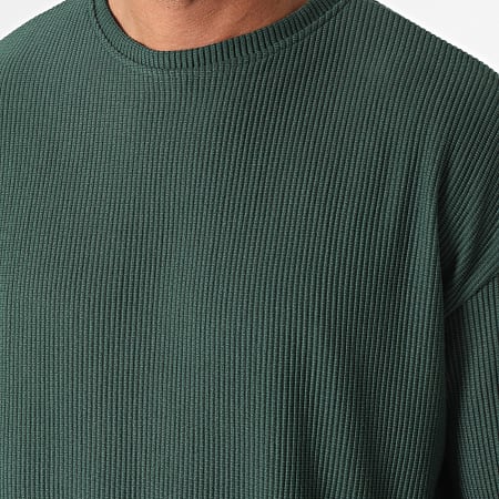 Frilivin - Conjunto de jersey y pantalón verde oscuro