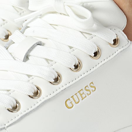 Guess - Sneakers donna FL8VIBLEA12 Bianco Oro