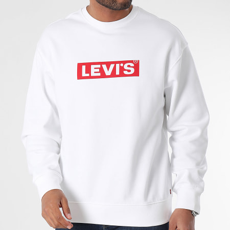 Levi's - Sweat Crewneck A2829 Blanc
