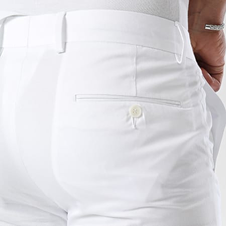 Mackten - Pantaloni chino bianchi
