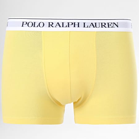 Polo Ralph Lauren - Set di 3 boxer rosa giallo arancio