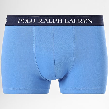 Polo Ralph Lauren - Juego De 3 Boxers Azul Claro Morado Rojo