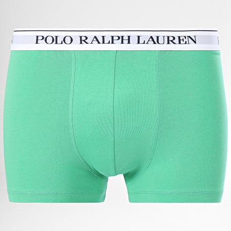 Polo Ralph Lauren - Lot De 3 Boxers Bleu Marine Vert Bleu Roi