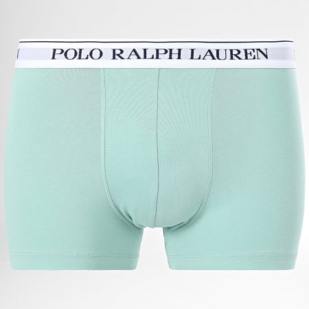 Polo Ralph Lauren - Lot De 3 Boxers Vert Clair Turquoise Lila