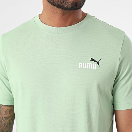 Puma - Maglietta Essential Small Logo 674470 Verde