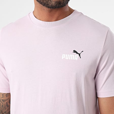 Puma - Camiseta Essential Logo Pequeña 674470 Morado