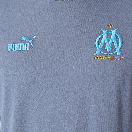 Puma - Tee Shirt Col Rond OM 774068 Bleu