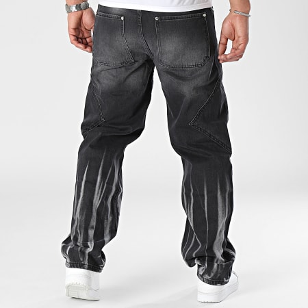 2Y Premium - Jeans neri larghi