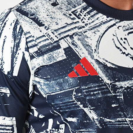 Adidas Performance - Camiseta de fútbol FC Bayern IQ0614 Azul Marino Blanco