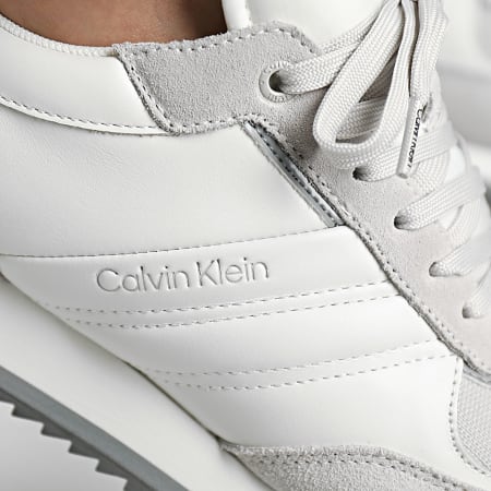 Calvin Klein - Baskets Lace Up Mix 1280 White Mix