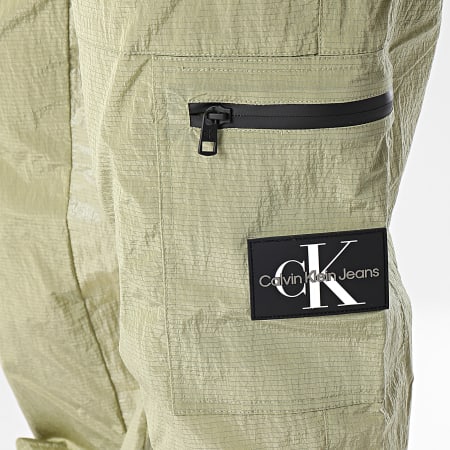Calvin Klein - Pantalon Cargo 4695 Vert Kaki