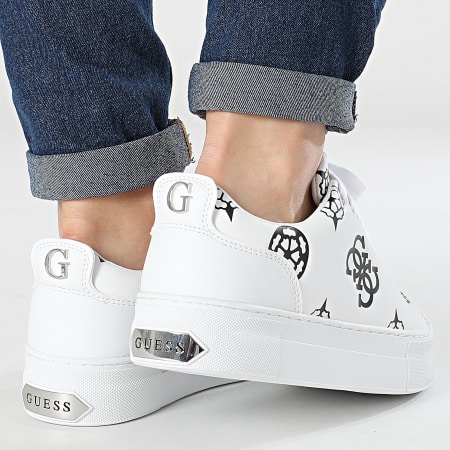 Guess - Sneakers da donna FLPGN4ELE12 Bianco Nero