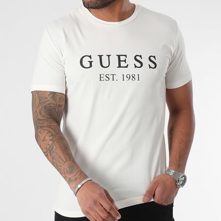 Guess - Camiseta U4RI22-K6YW0 Sal Blanca
