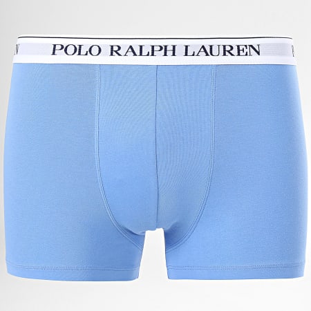 Polo Ralph Lauren - Lot De 3 Boxers Orange Bleu Clair Jaune