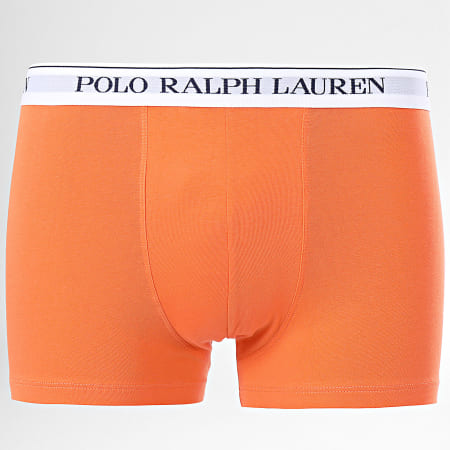 Polo Ralph Lauren - Juego De 3 Boxers Naranja Azul Claro Amarillo