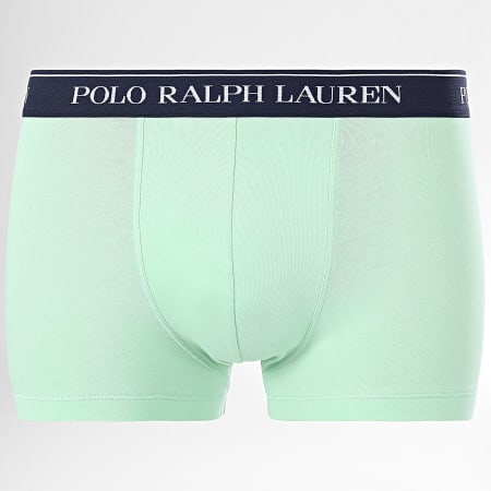 Polo Ralph Lauren - Juego de 3 bóxers verde claro azul marino
