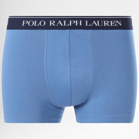 Polo Ralph Lauren - Lot De 3 Boxers Vert Clair Bleu Clair Bleu Marine