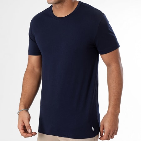 Polo Ralph Lauren - Set di 3 magliette Original Player blu navy