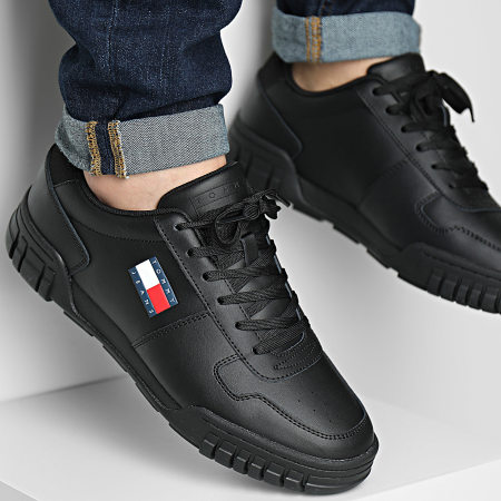 Tommy Jeans - Sneakers Cupsole Essential 1396 Nero
