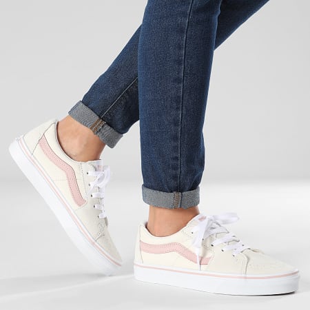 Vans Sk8 Low Zapatillas Mujer BVXCCZ1 Marshmallow Ryses