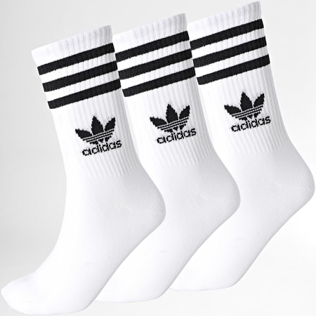 Adidas Originals - Confezione da 3 paia di calzini IJ0733 Bianco