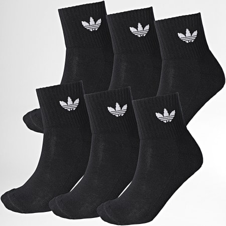 Adidas Originals - Confezione da 6 paia di calzini IJ5626 nero