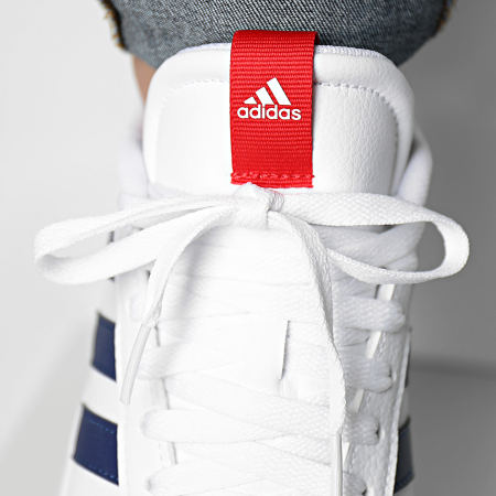 Adidas Sportswear - Baskets VL Court 3.0 ID6287 Cloud White Dark Blue Better Scarlet
