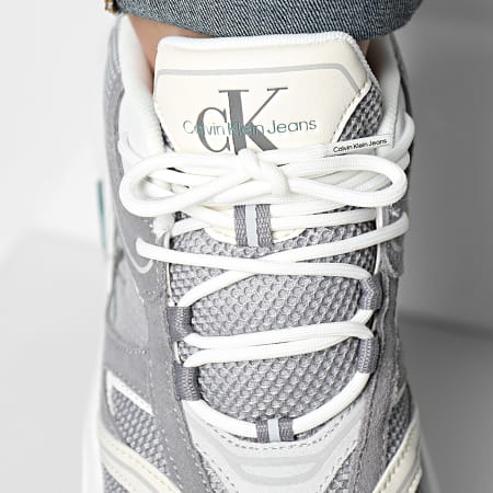 Calvin Klein - Sneakers Retro Tennis 0589 Oyster Mushroom