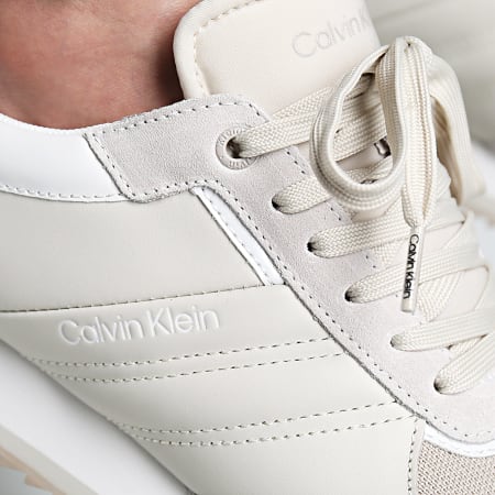 Calvin Klein - Sneakers Lace Up Mix 1280 Dark Ecru Mix
