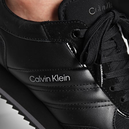 Calvin Klein - Zapatillas Lace Up Mix 1280 Triple Negro