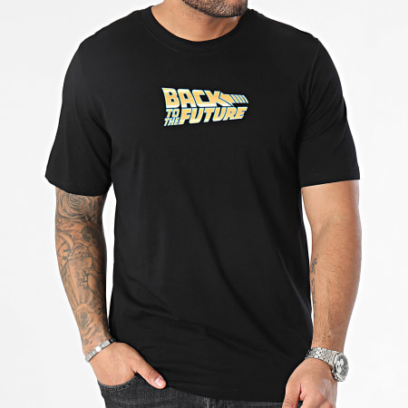 Jack And Jones - Camiseta Back To The Future Negra
