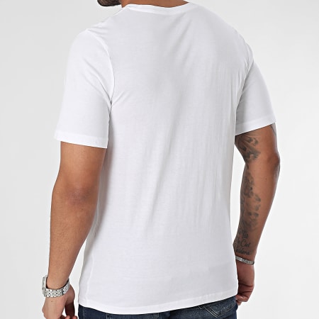 Jack And Jones - Camiseta oblonga blanca