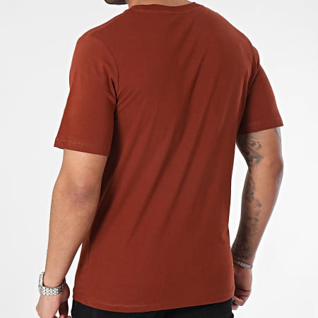Jack And Jones - Camiseta Piet Rojo Ladrillo