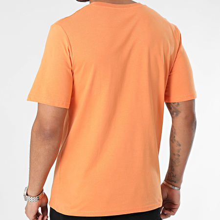 Jack And Jones - Camiseta Map Logo Naranja