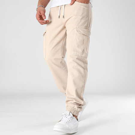 LBO - Jogger Pant Jean Cargo Relaxed Fit 3224 Beige