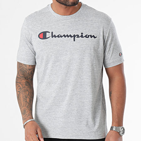 Champion - Camiseta cuello redondo 219831 Heather Grey