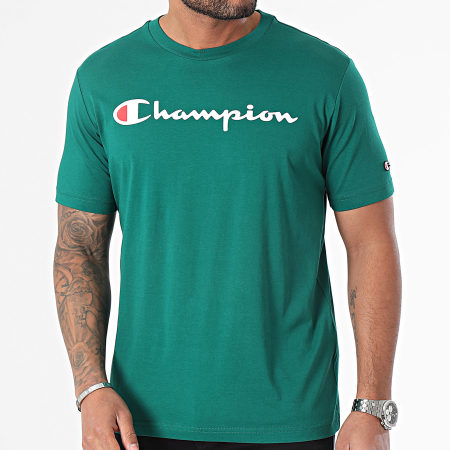 Champion - Camiseta cuello redondo 219831 Verde