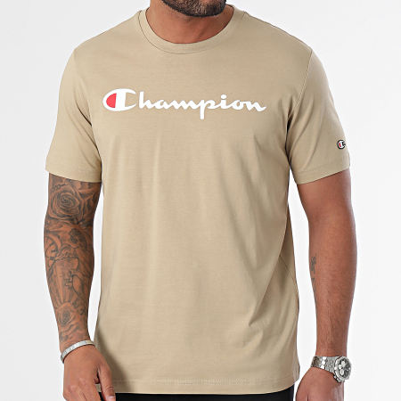 Champion - Camiseta cuello redondo 219831 Beige