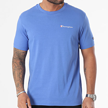 Champion - T-shirt girocollo 219838 Blu