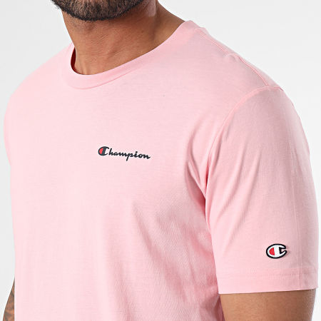 Champion - Camiseta cuello redondo 219838 Rosa