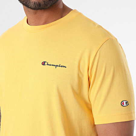 Champion - Camiseta cuello redondo 219838 Amarillo