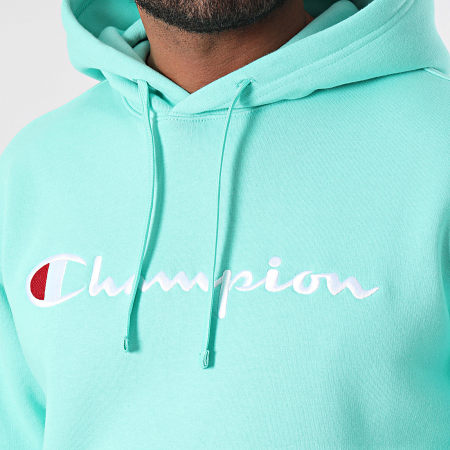 Champion - Sweat Capuche 219985 Turquoise