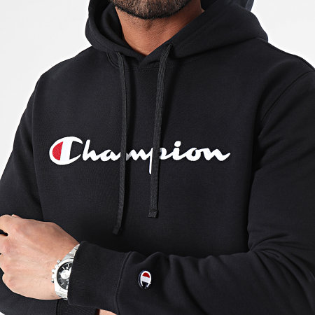 Champion - Sweat Capuche 219985 Noir