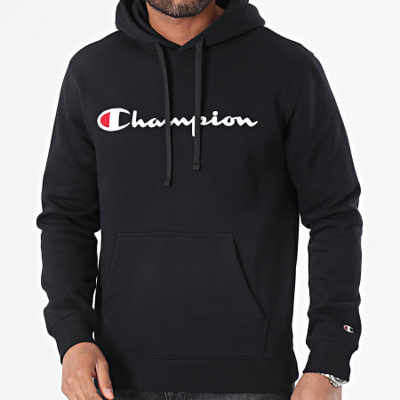 Champion - Sweat Capuche 219985 Noir